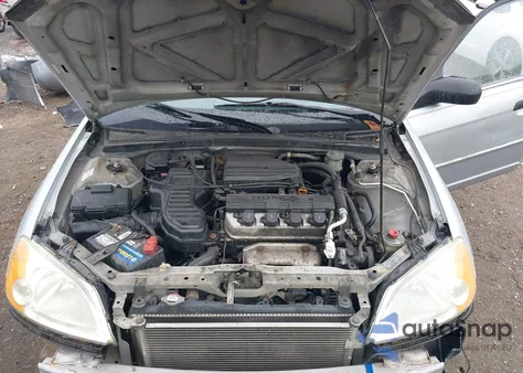 2001 Honda Civic Lx z USA, uszkodzony, nr VIN 2HGES16591H604718